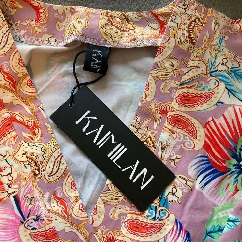 Kaimilan Floral Long Sleeved Faux Wrap Maxi Dress | Kentucky Derby - Picture 6 of 13